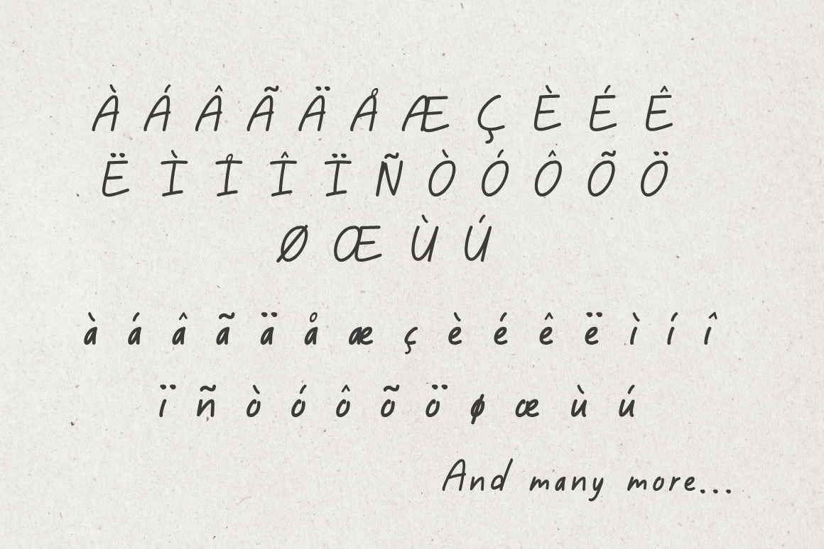 Rosvera - Handwritten Font - Image 8