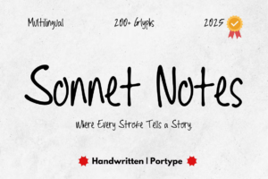 Sonnet Notes